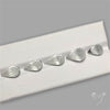 Prasiolite Green Amethyst Faceted Drops Loose Beads Gemstone Set