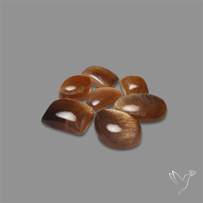 Meteor Shower Sunstone Cabochons Lot
