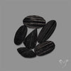 Raw Face Black Tourmaline Lot
