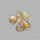 Golden Rutilated Quartz Cabochons Lot