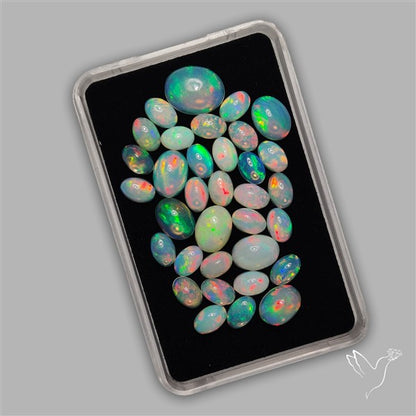 Small Ethiopian Opal Cabochons Lot