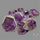 Trapiche Amethyst Slices Lot