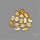 Rose Cut Citrine With Quartz Gemstones Lot