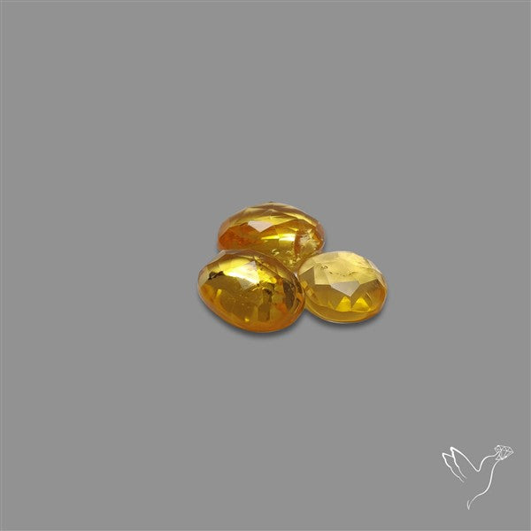 Rose Cut Citrine Quartz Lot
