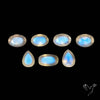 African Blue Moonstone Faceted Lot