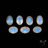 African Blue Moonstone Faceted Lot