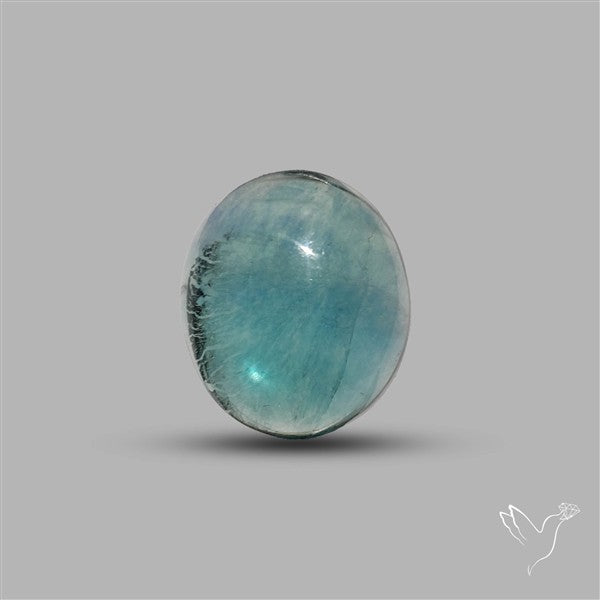 Belgian Teal Fluorite Cabochon