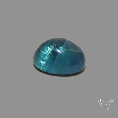 Belgian Teal Fluorite Cabochon