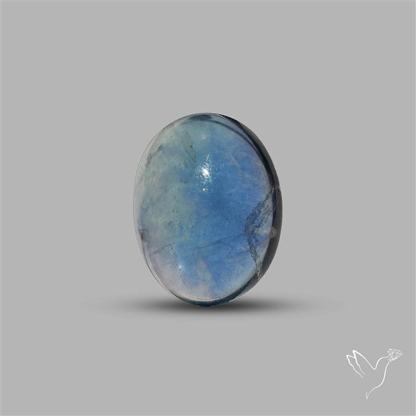 Belgian Teal Fluorite Cabochon