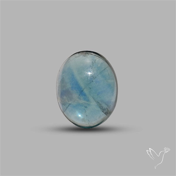 Belgian Teal Fluorite Cabochon
