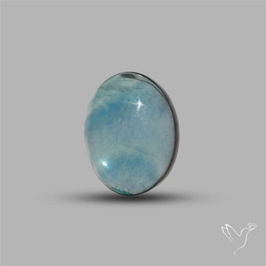Belgian Teal Fluorite Cabochon