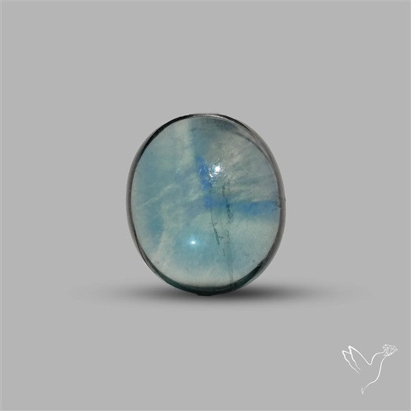 Belgian Teal Fluorite Cabochon