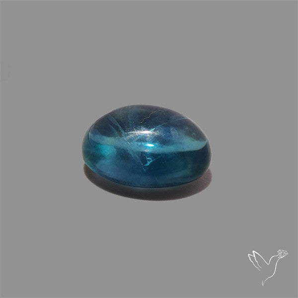 Belgian Teal Fluorite Cabochon