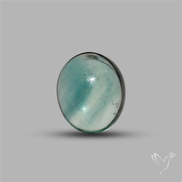 Belgian Teal Fluorite Cabochon