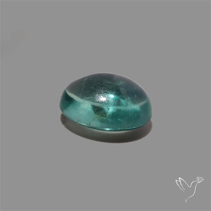 Belgian Teal Fluorite Cabochon