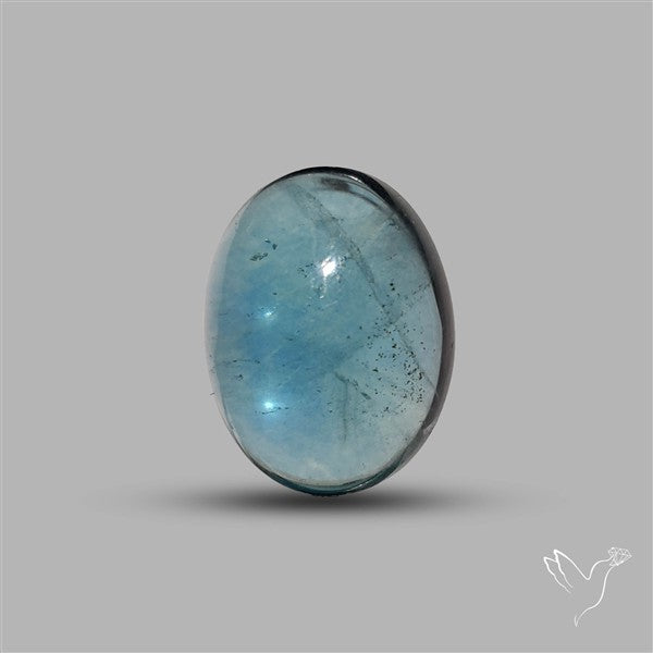 Belgian Teal Fluorite Cabochon