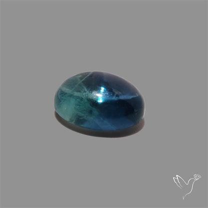 Belgian Teal Fluorite Cabochon