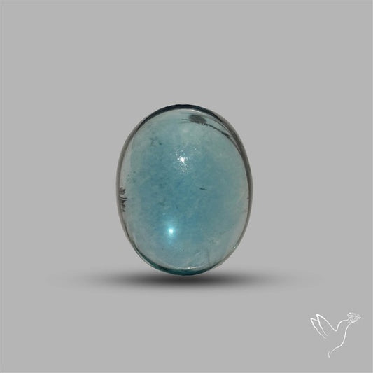 Belgian Teal Fluorite Cabochon