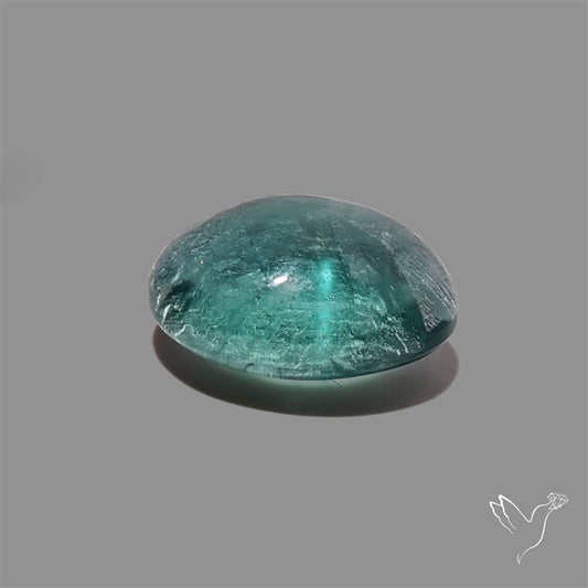 Belgian Teal Fluorite Cabochon