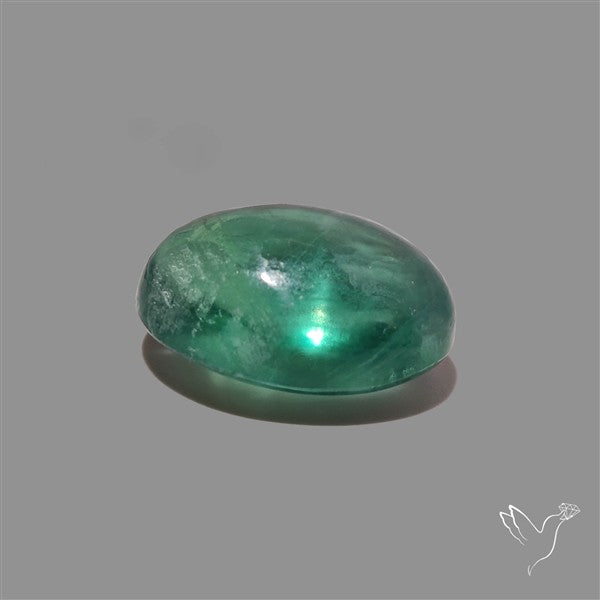 Belgian Teal Fluorite Cabochon