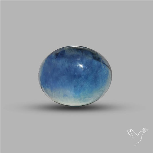 Belgian Teal Fluorite Cabochon