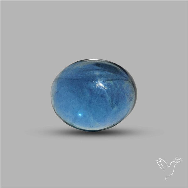 Belgian Teal Fluorite Cabochon