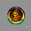 Halloween Picture Inlay Doublet Cabochon