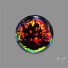 Halloween Picture Inlay Doublet Cabochon