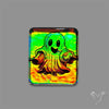 Halloween Picture Inlay Doublet Cabochon