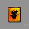 Halloween Picture Inlay Doublet Cabochon