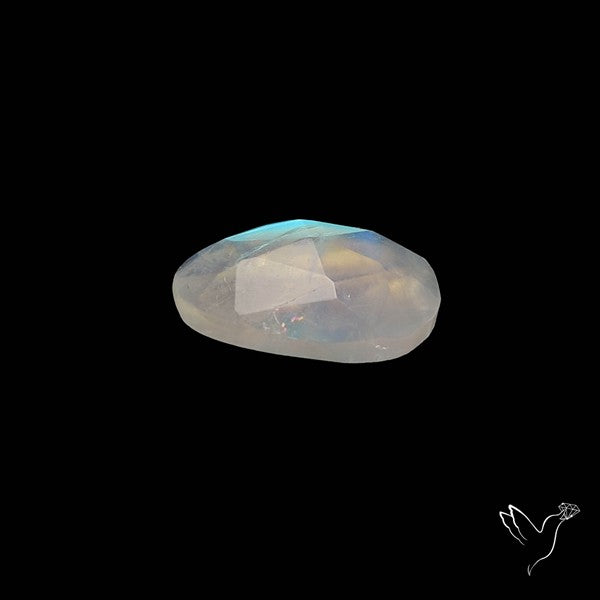 Rose Cut Rainbow Moonstone