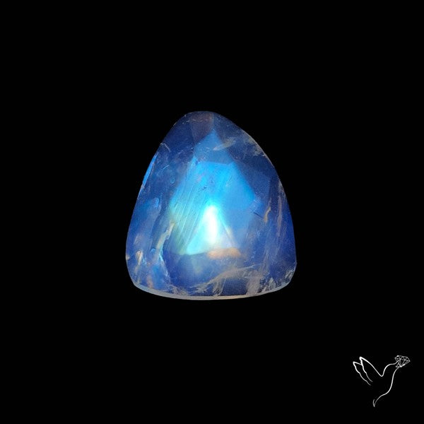 Rose Cut Rainbow Moonstone