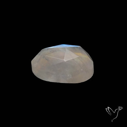 Rose Cut Rainbow Moonstone