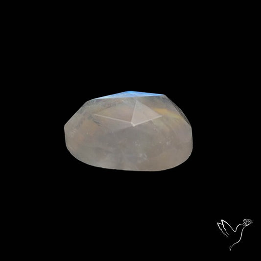 Rose Cut Rainbow Moonstone