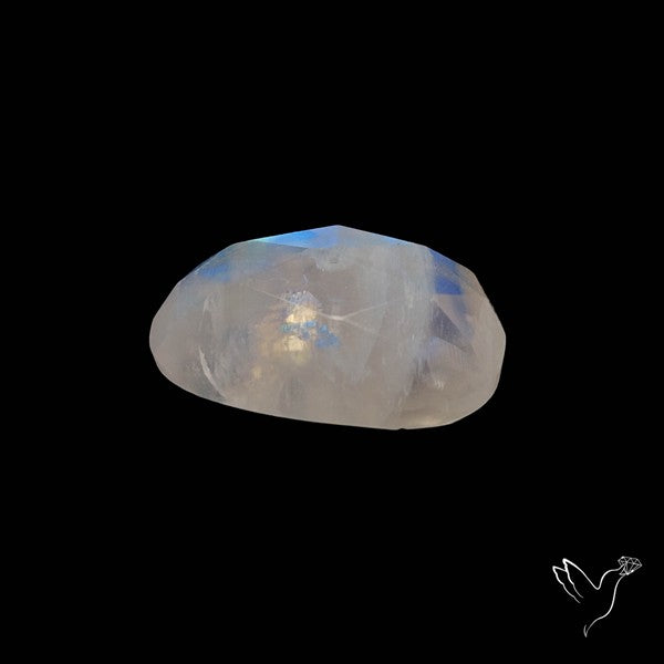 Rose Cut Rainbow Moonstone
