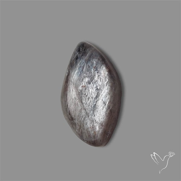 Black Moonstone With Sunstone Inclusions Cabochon