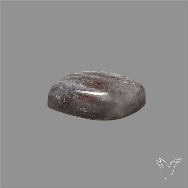 Black Moonstone With Sunstone Inclusions Cabochon