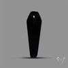 Black Onyx Coffin Shaped Cabochon