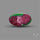 Ruby In Zoisite Large Cabochon with Rare Flashy Ruby