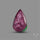 Ruby In Zoisite Cabochon with Rare Flashy Ruby