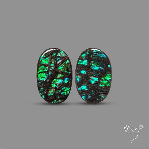 Aolite Cabochon Pair High Grade