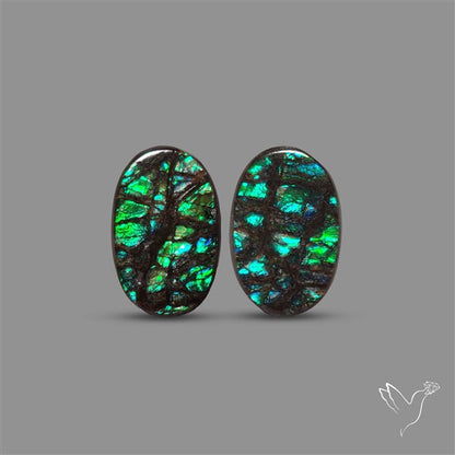 Aolite Cabochon Pair High Grade