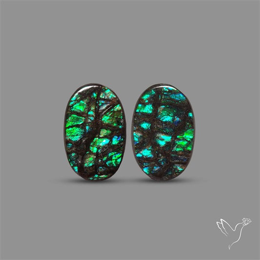 Aolite Cabochon Pair High Grade