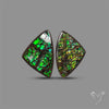 Aolite Cabochon Pair High Grade