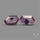 Trapiche Ruby Portrait Cut Flashy Natural Ruby Pair