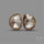 Rose Cut Yellow Sapphire Pair