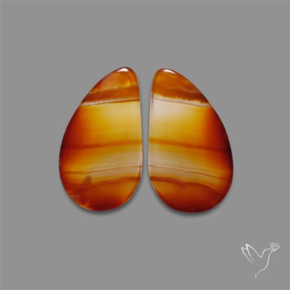 Montana Agate Pair