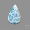 Larimar Top Grade Deep Blue Cabochon