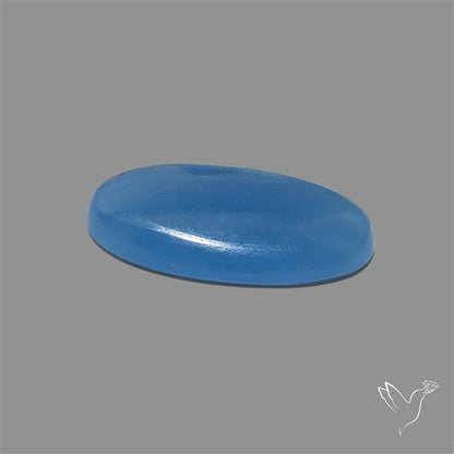 Caribbean Blue Calcite Cabochon aka Blue Onyx