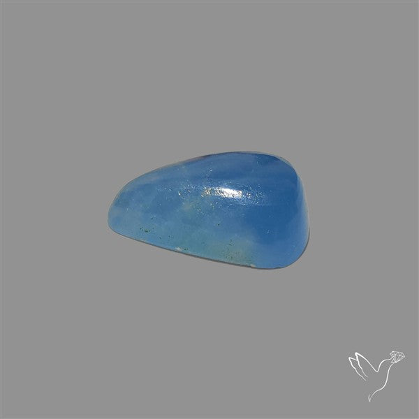 Caribbean Blue Calcite Cabochon aka Blue Onyx